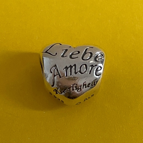 Pandora Jewelry New Authentic Pandora Language Of Love Languages Charm Retired New 79111